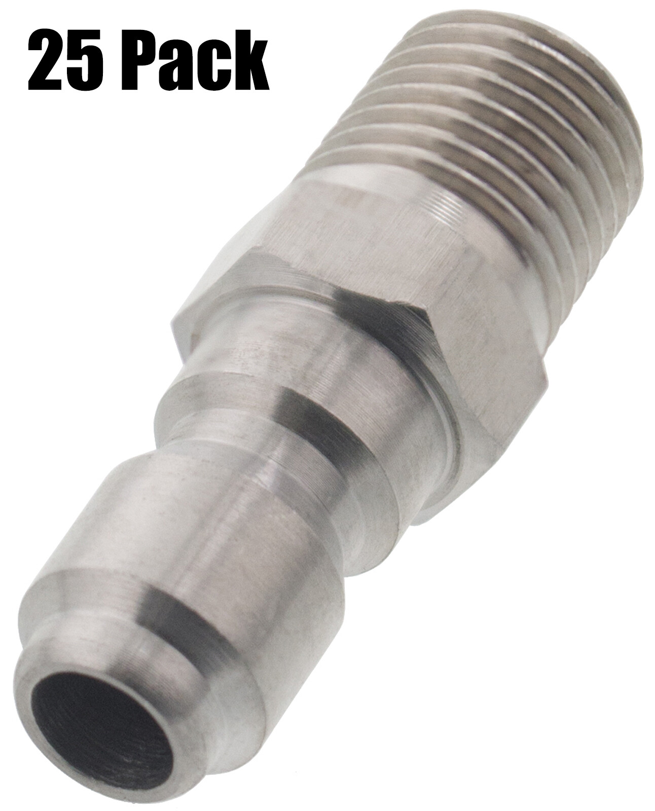 (25) 1/4″ MPT Male Stainless Steel Plug Quick Connect Coupler Pressure Washer