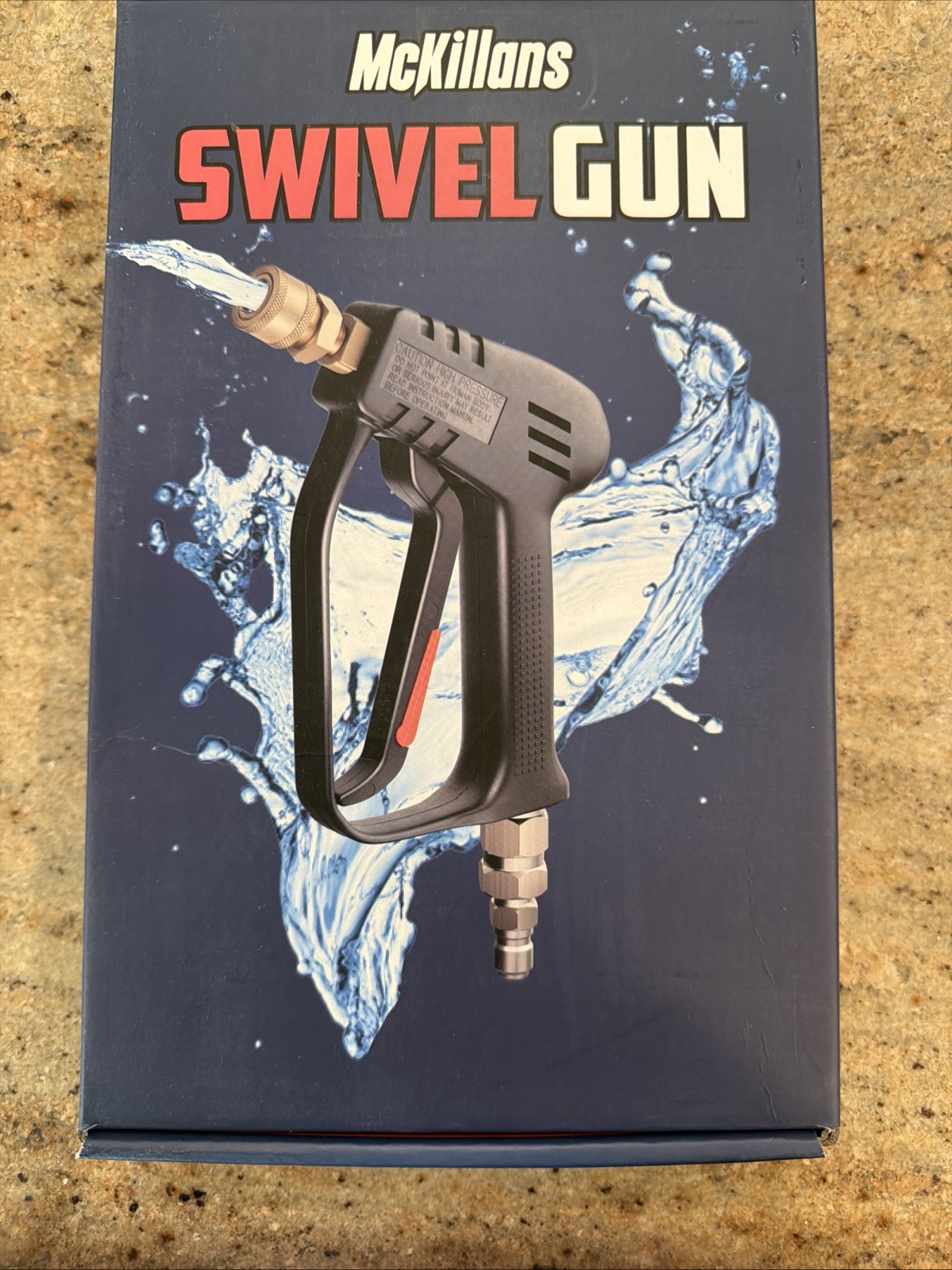 McKillans Pressure Washer Short Gun W/Swivel