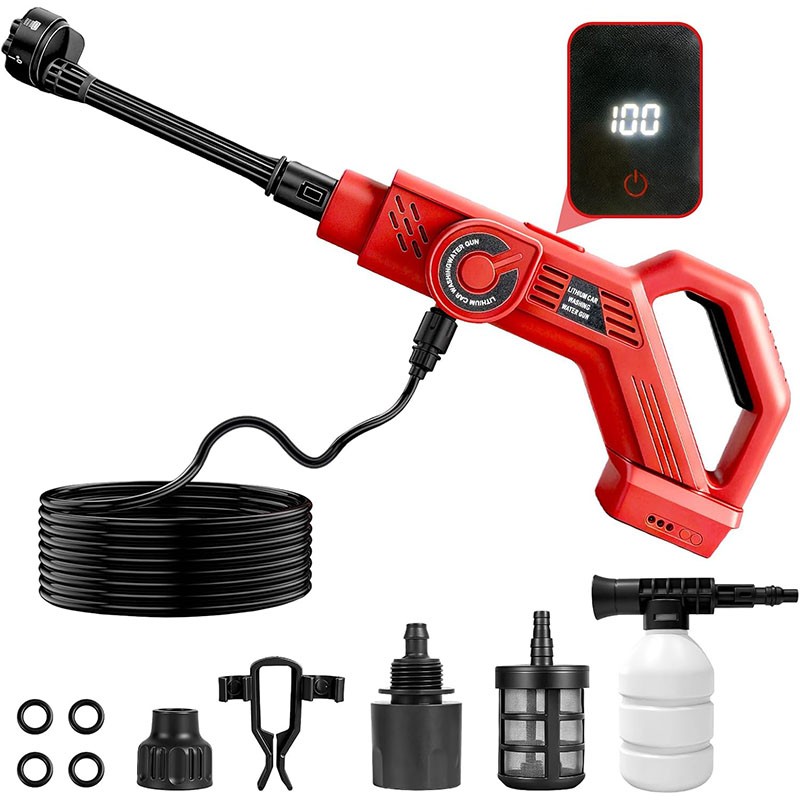 Cordless Pressure Washer Compatible with Milwaukee 18V Battery (No Battery)