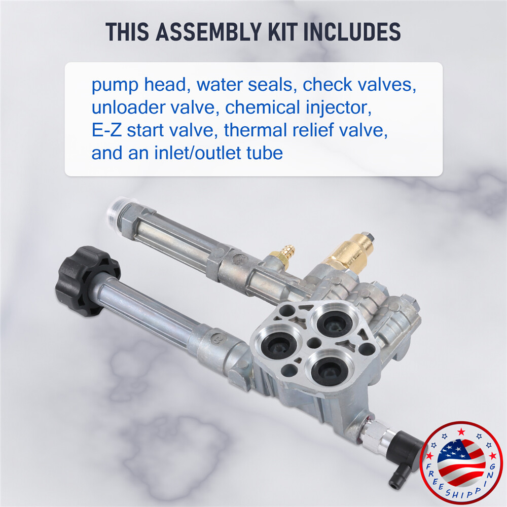 NEW AR43061 AR42940 Pressure Washer Pump Head RMW SRMW 2700 PSI AR Troy-Bilt