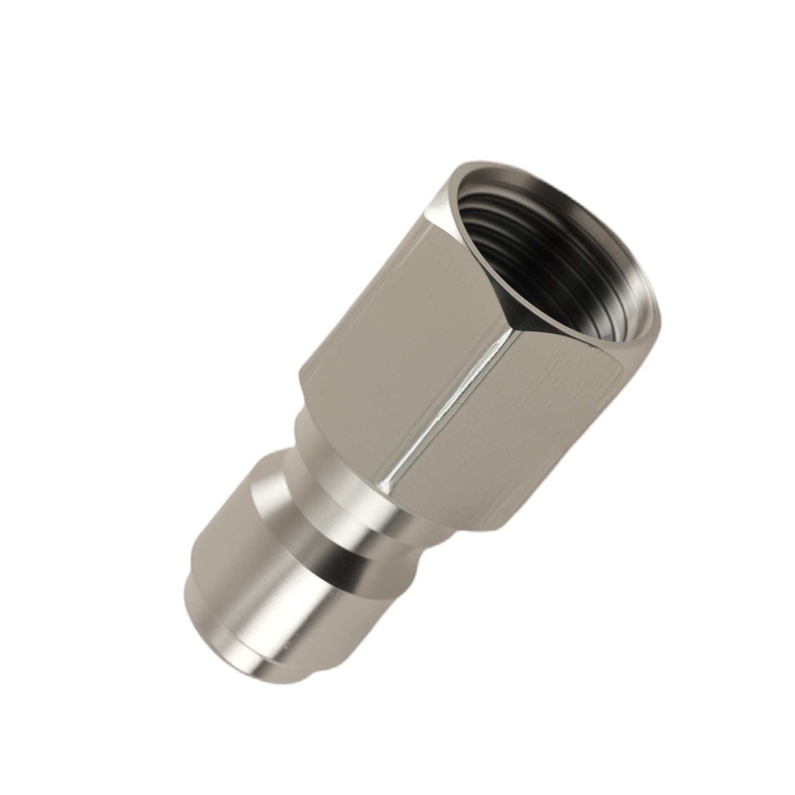 Pressure Washer Adapter Set 3/8″ NPT Quick Socket Plug Stainless Steel 5000PSI