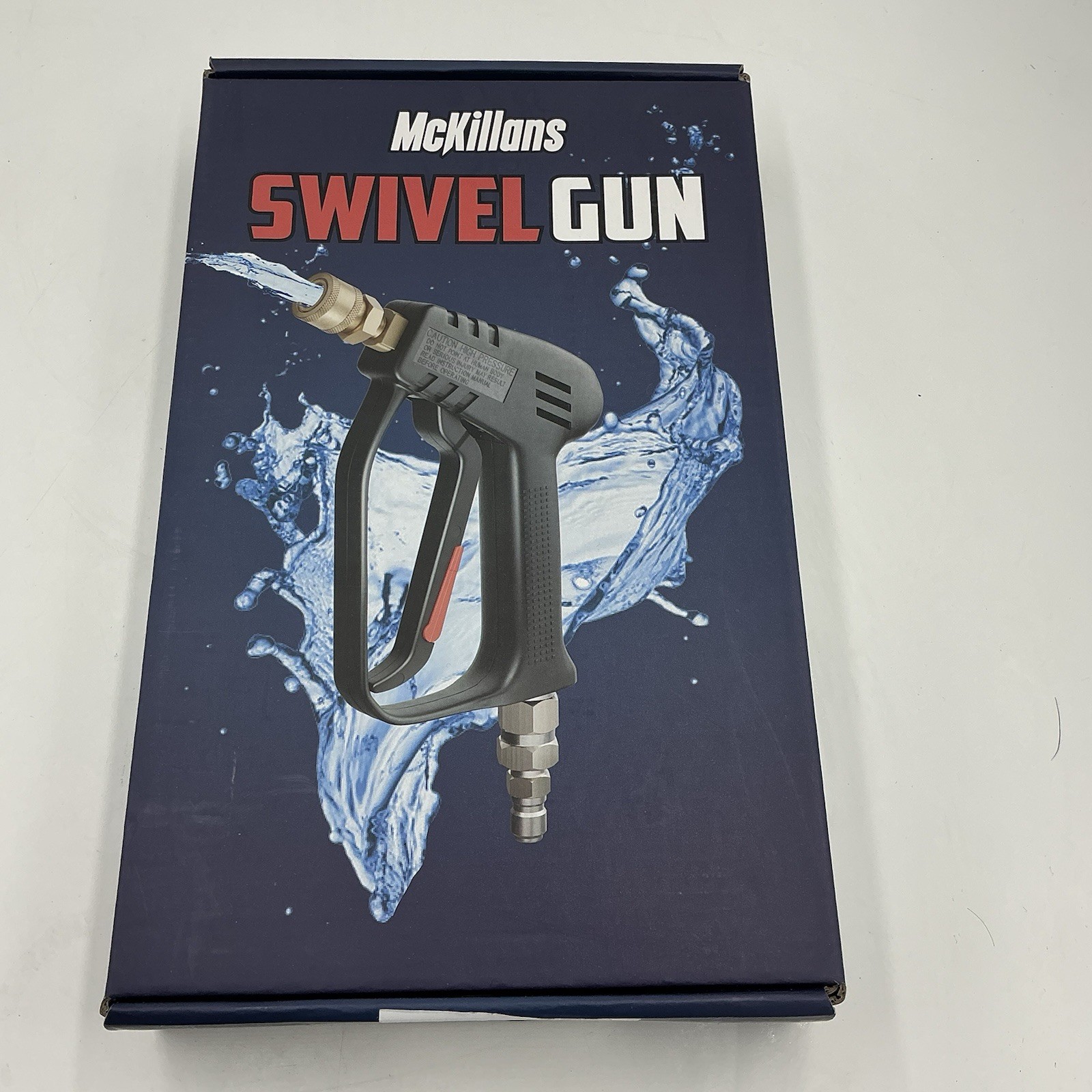 Mckillans Swivel Gun Pressure Washer 4″ Quick Connector Coupler New