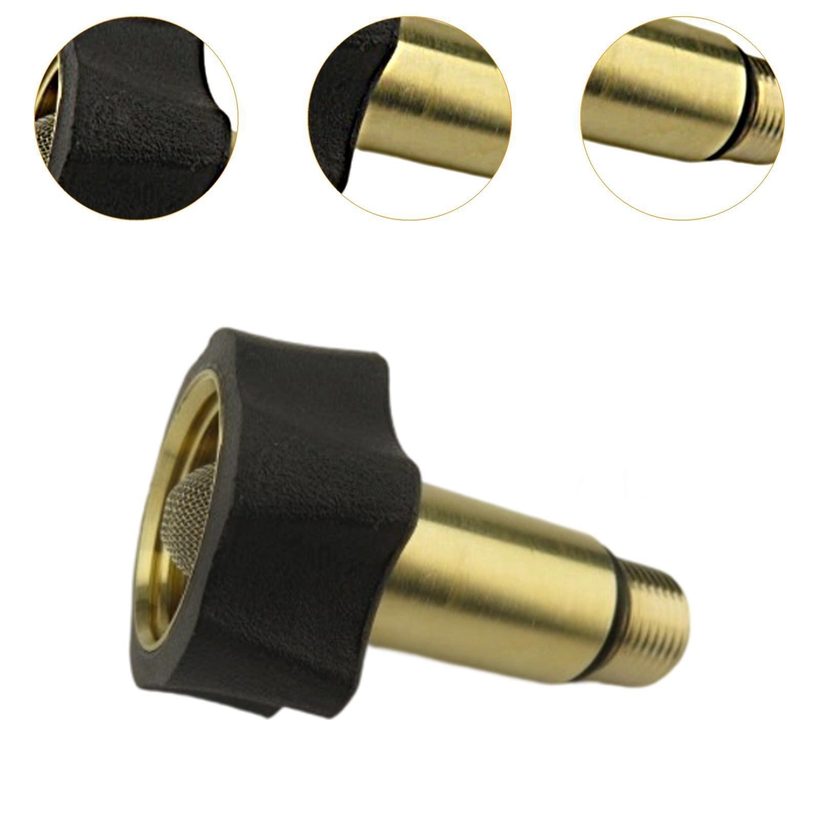 Cleaning Water Inlet Fitting Coupler Sturdy Metal for Pressure Washer Pump
