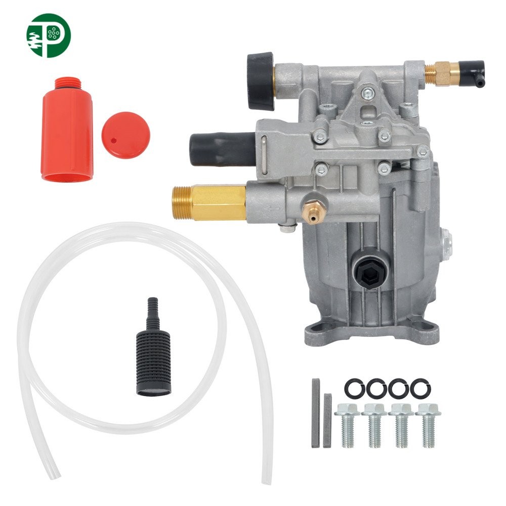 Universal 3000 PSI Pressure Washer Pump 3/4 HorizShaft MAX 2.5 GPM Oil Sealed