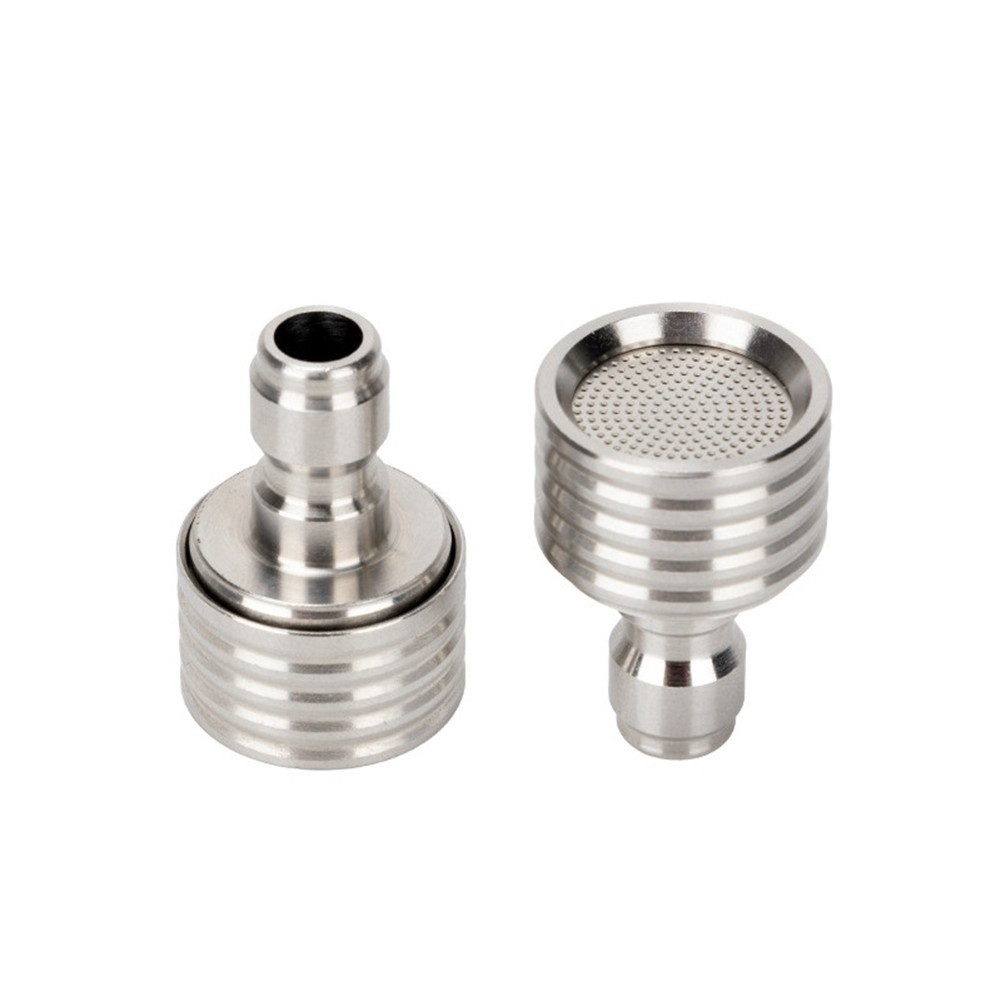 2 Pieces Pressure Washer Nozzle Tips with 14 Inch Quick Connect for Soft Wash