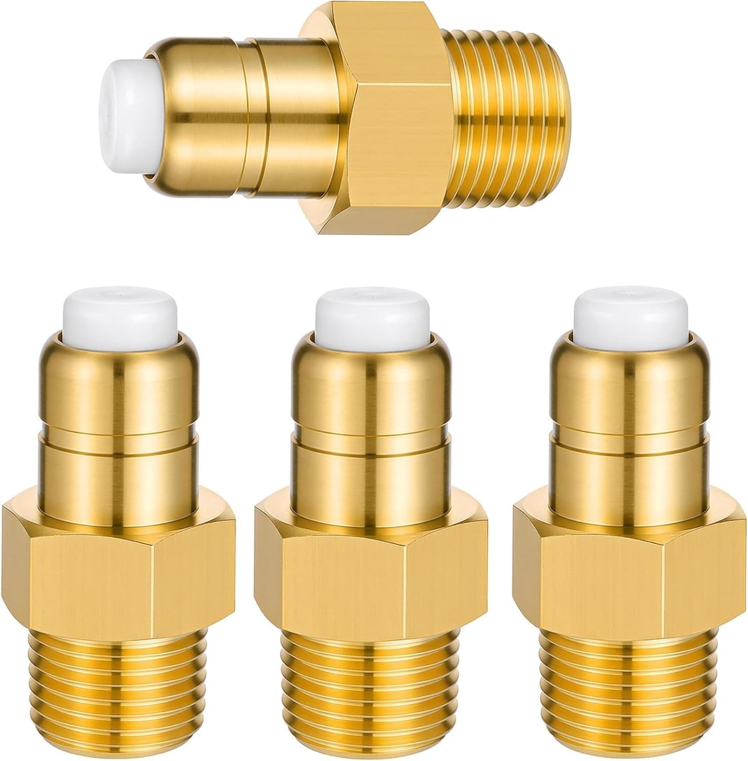 4-Piece Thermal Relief Valve Set – Essential for Safe Pressure Washer Operation