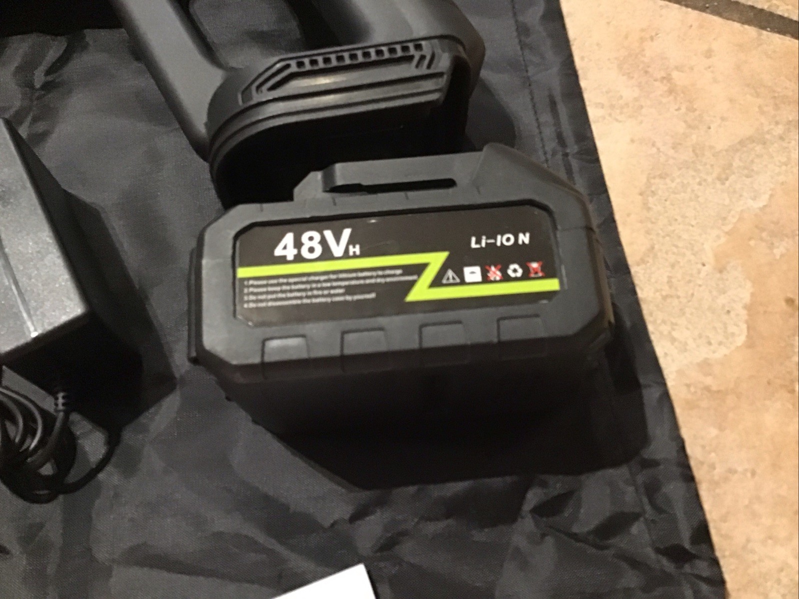 48V Cordless Pressure Washer/ Battery Powered with Charger & Battery – Open Box