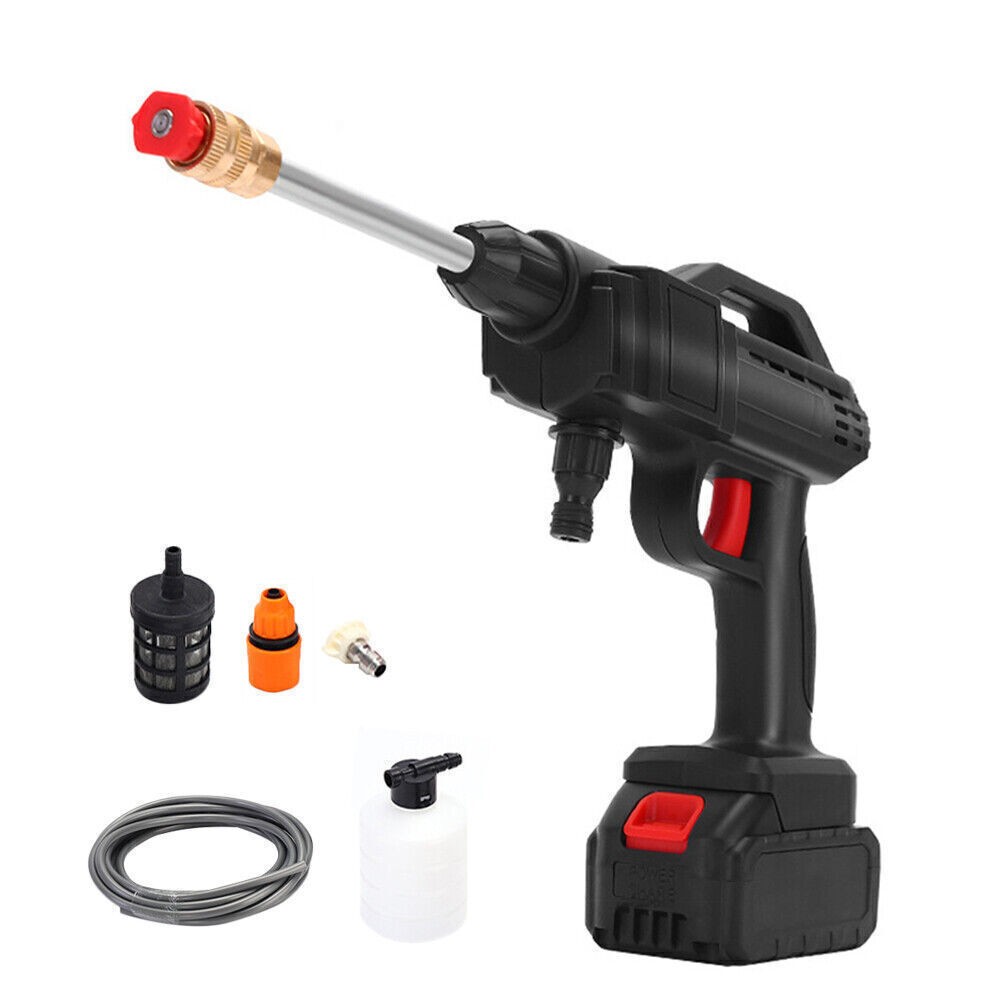High Pressure Spray Water Gun 600W Cordless Pressure Washer Portable Car Cleaner