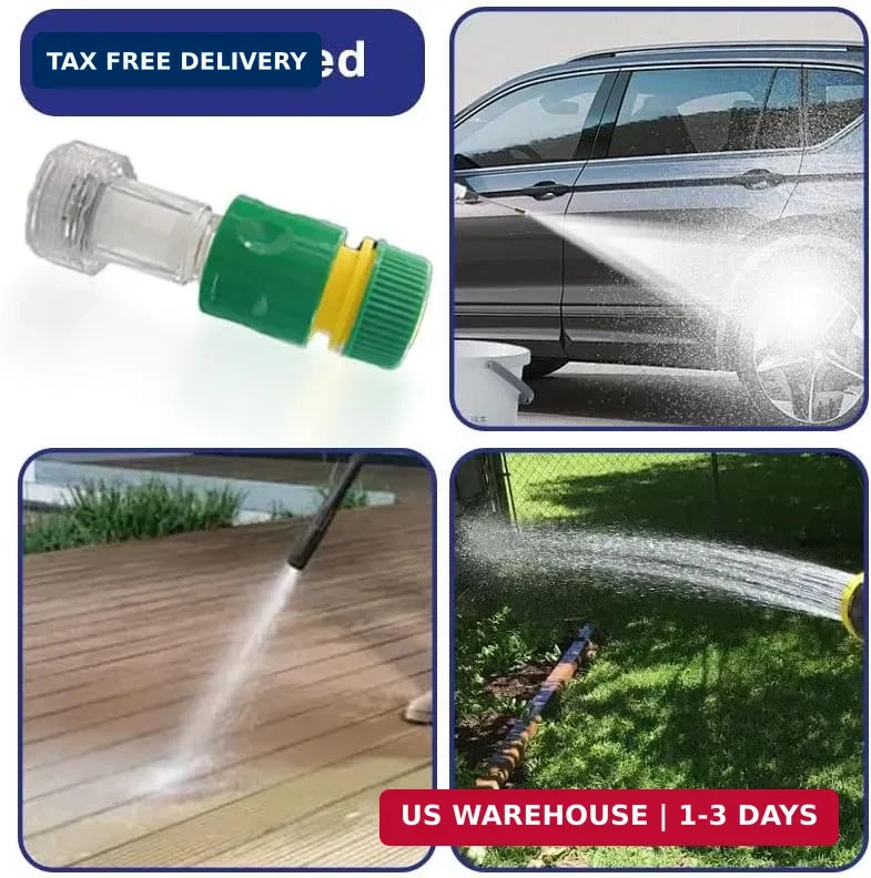8 Pack 3/4 Inch Pressure Washer Garden Hose Adapter, Pressure Washer Accessories