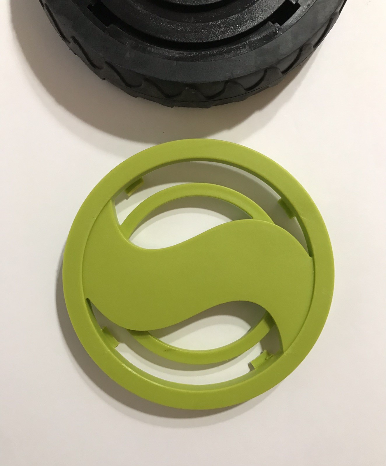 Sun Joe Pressure Washer Wheel & Cap – 5 3/4” – OEM – Part No. 1200022557