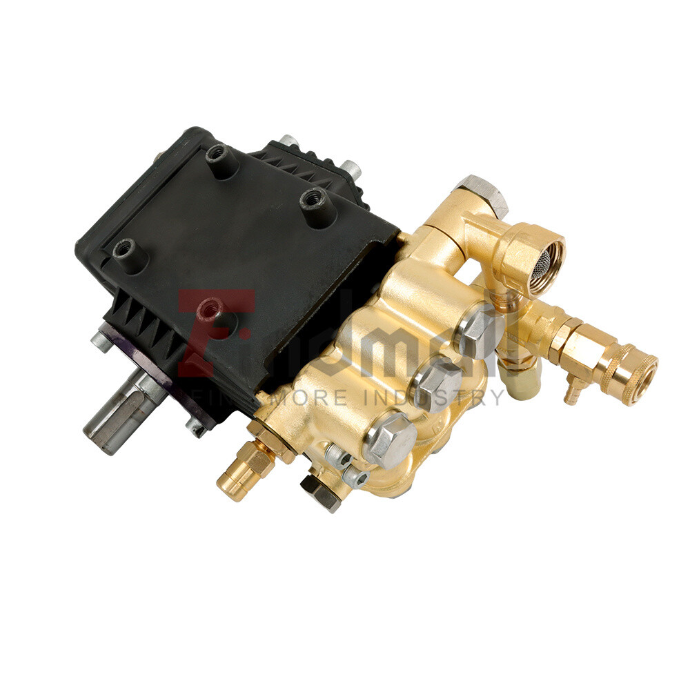 Pressure Power Washer Pump 24mm Solid Shaft 3600 PSI 4.9GPM Belt Drive