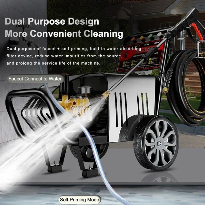 High-pressure Cleaner 2.2 KW Electric Power Suitable for Repair Shops