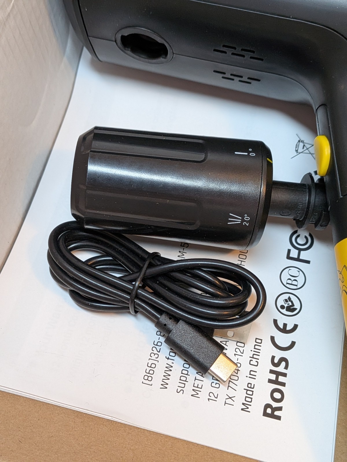 Fanttik K100 Flip Portable Pressure Washer Cordless Sprayer Foldable Compact NEW