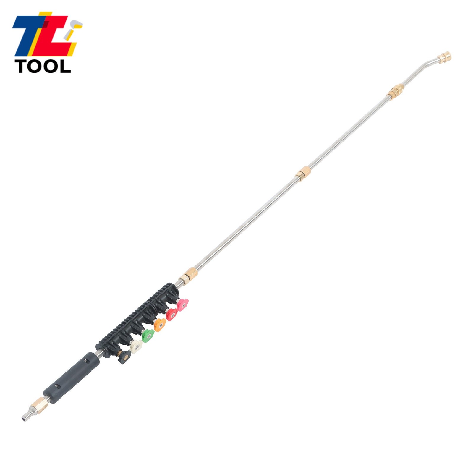 9 Pack 1/4″ Connect Pressure Washer Extension Wand Upgrade Power Washer Lance