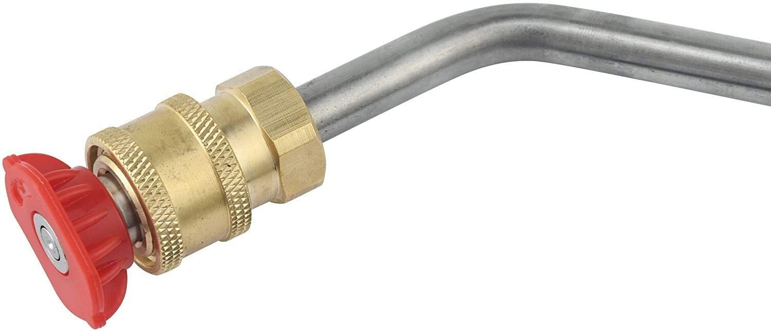 15 Inch Pressure Washer Extension Wand 45 Degree Curved Angled Attachment Lance