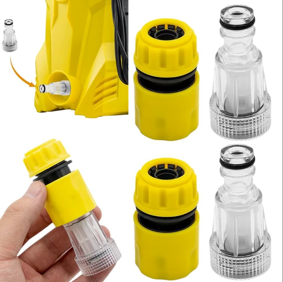 2.5″ x 1.25″ Quick Connect Pressure Washer Garden Hose Adapter PW909103K Repl…
