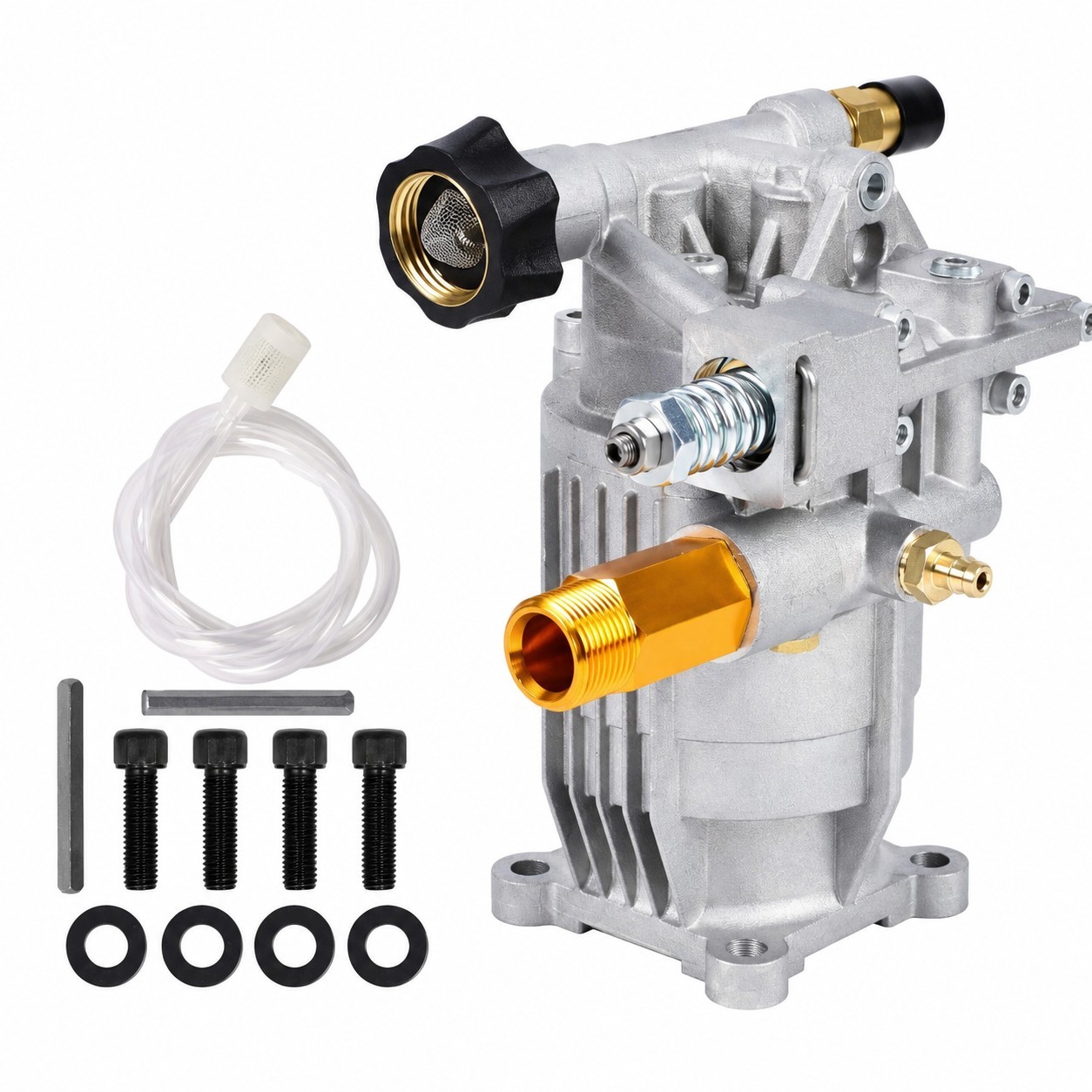 3/4″ Horizontal Pressure Washer Pump 3400 PSI 2.5 GPM Replacement