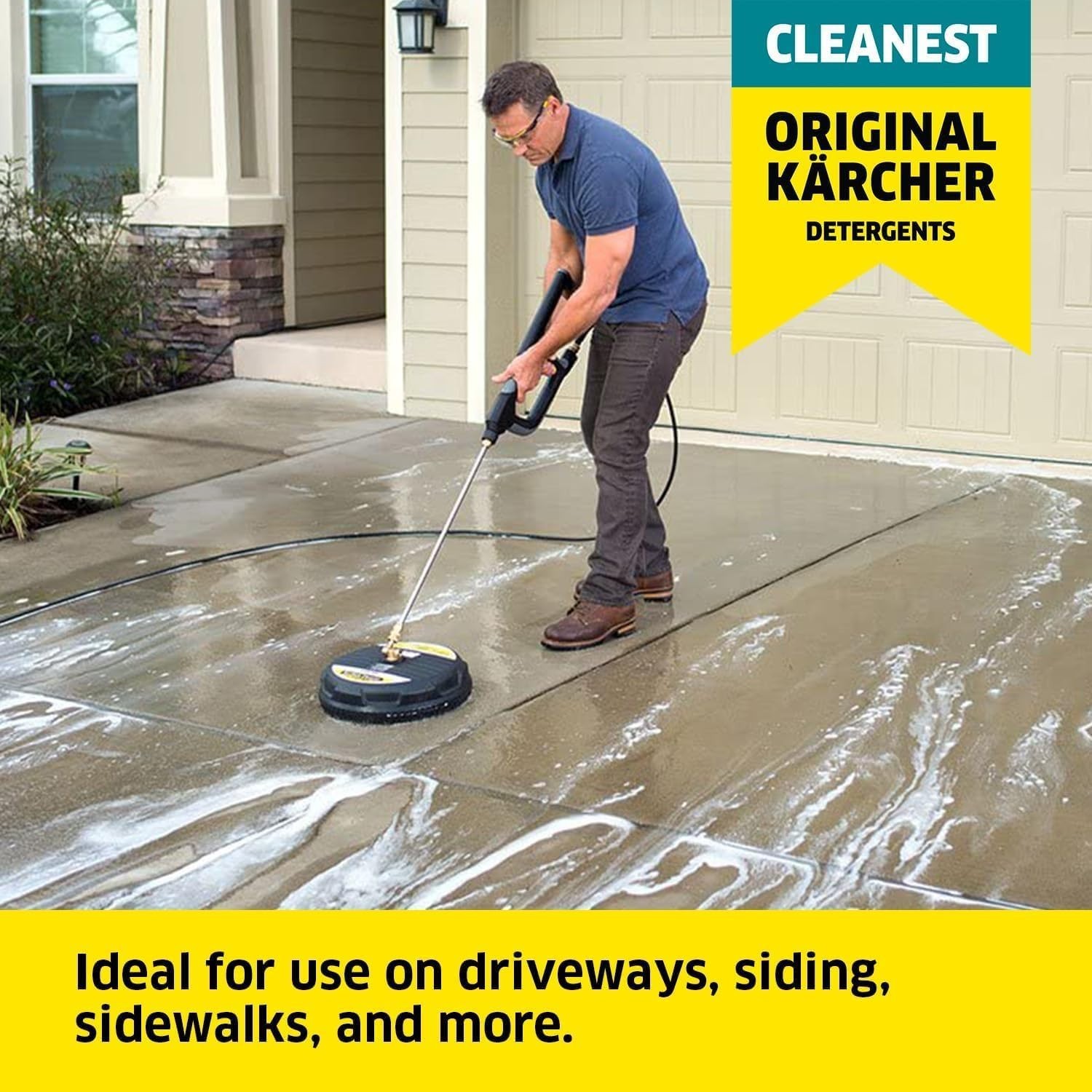 Kärcher Multi-Purpose Pressure Washer Detergent – Makes 20 Gallons of Cleaner