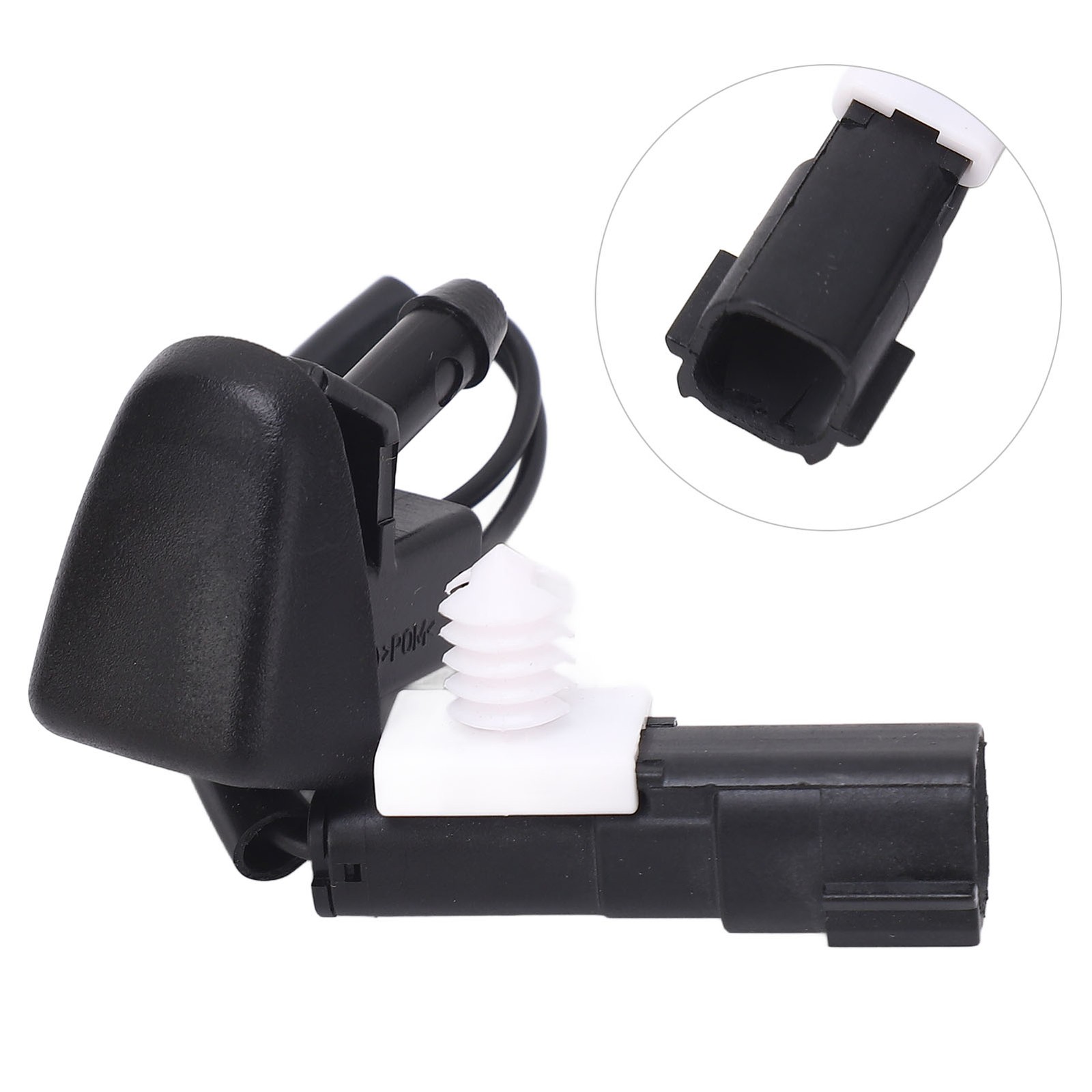 2-pack Washer Sprayer Nozzles Improve Driving Visibility For S60 EARE