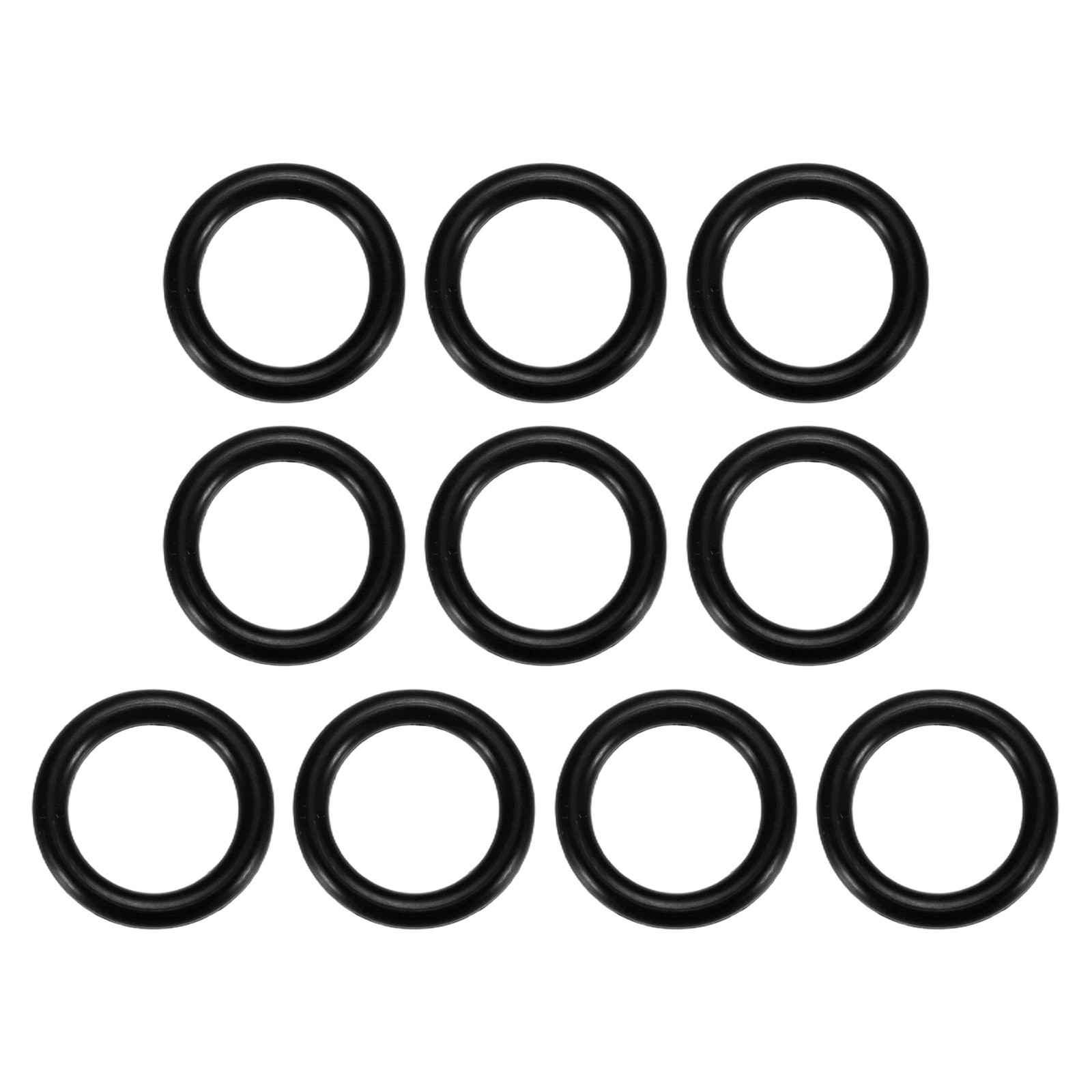 1-Set 7/16″ Nitrile Rubber O Ring Assortment Kit for Air Connections [Black]