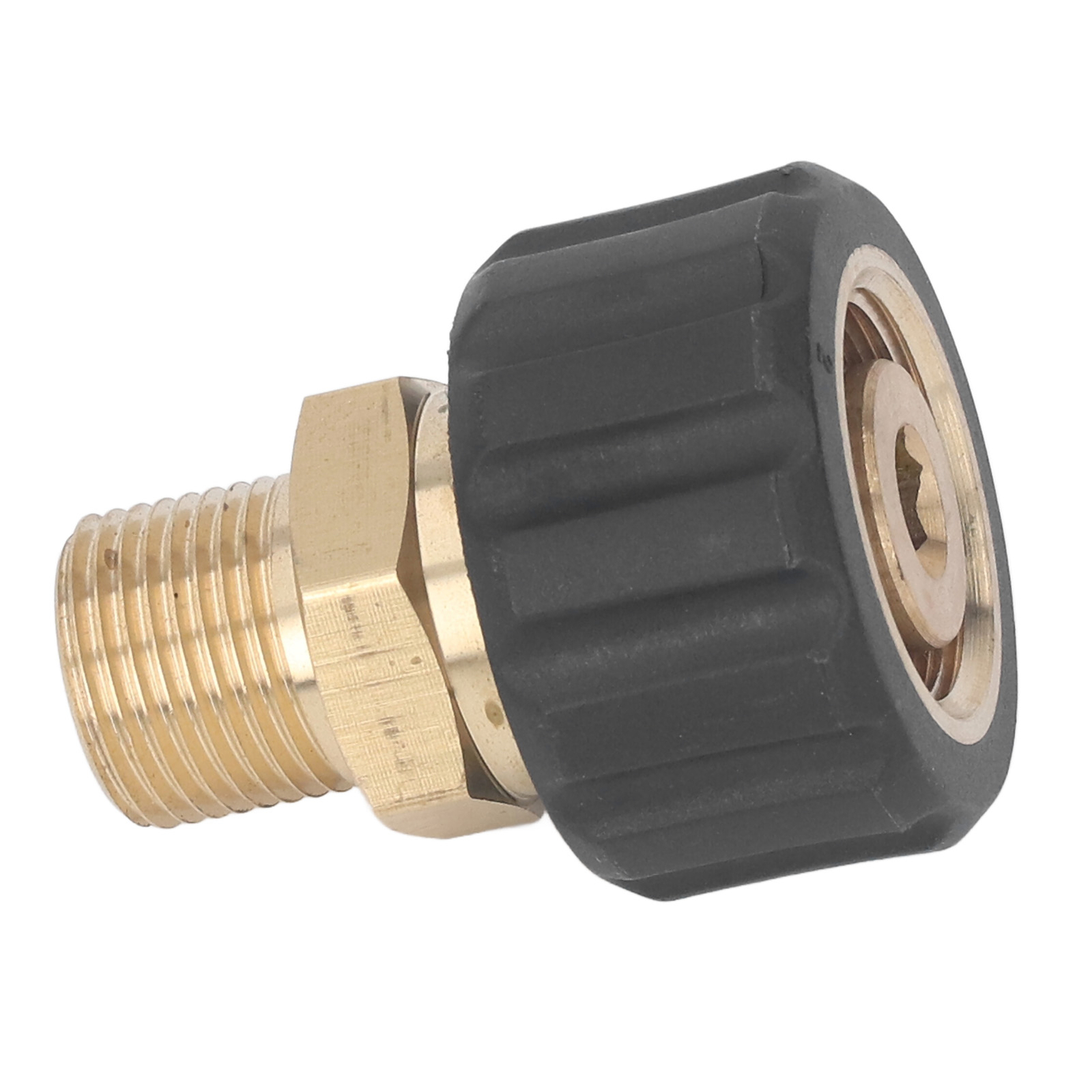 Pressure Washer Adapter Hose Connector 5000PSI Male G3/8 To Female M22 15mm