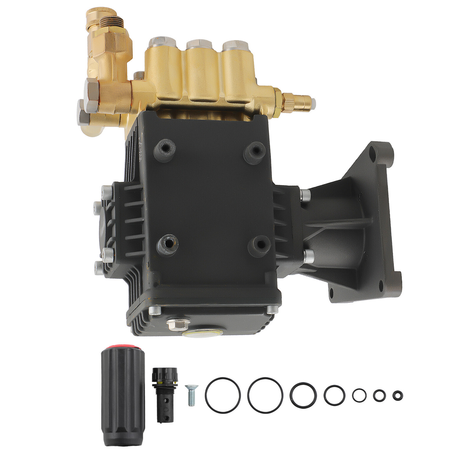 Pressure Washer Pump 4000PSI 4GPM 1″ Horizontal Shaft For Honda GX270 340 13HP