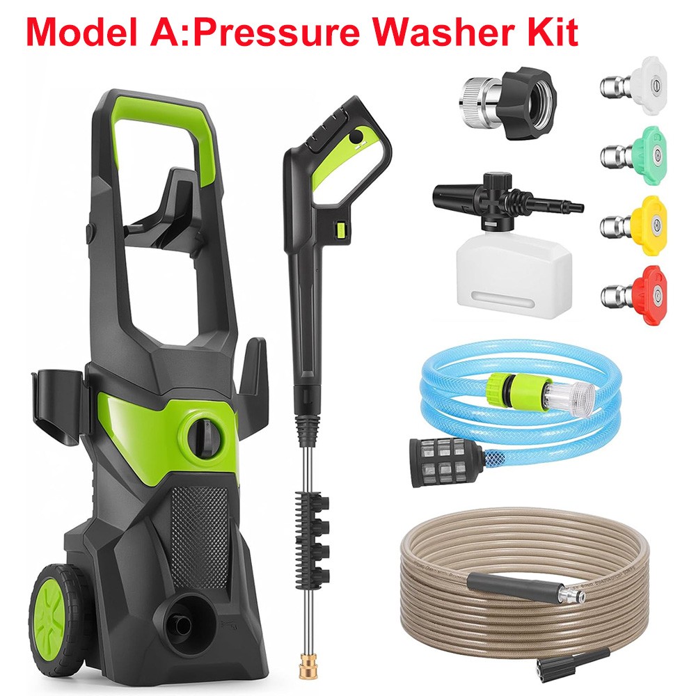 Electric Pressure Washer 5000 PSI High Pressure Washer Portable Powered Washer