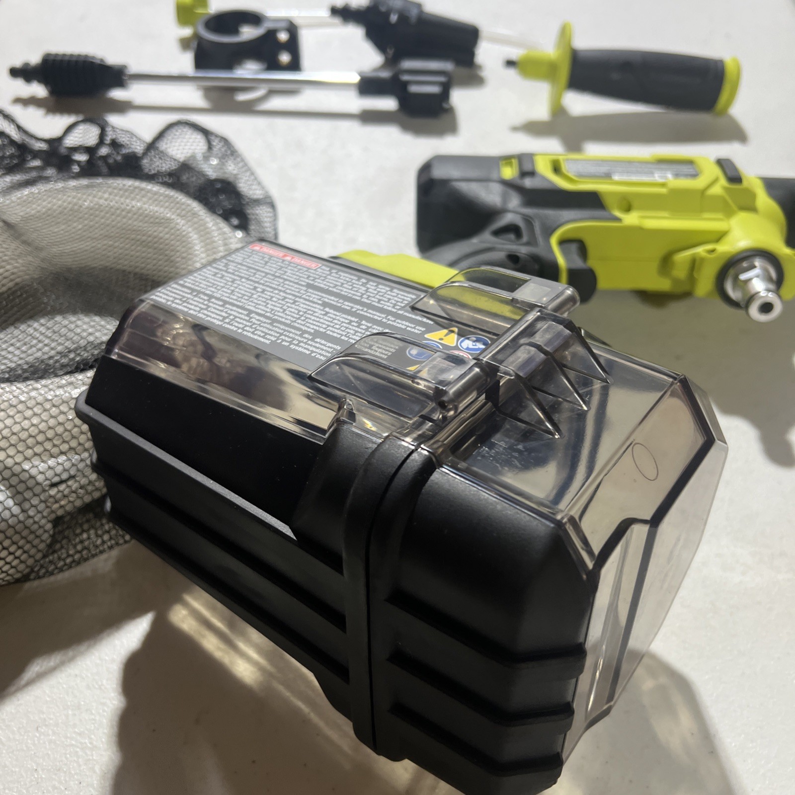 RYOBI 40V HP Brushless EZClean 600 PSI 0.7 GPM Cold Water Electric Power