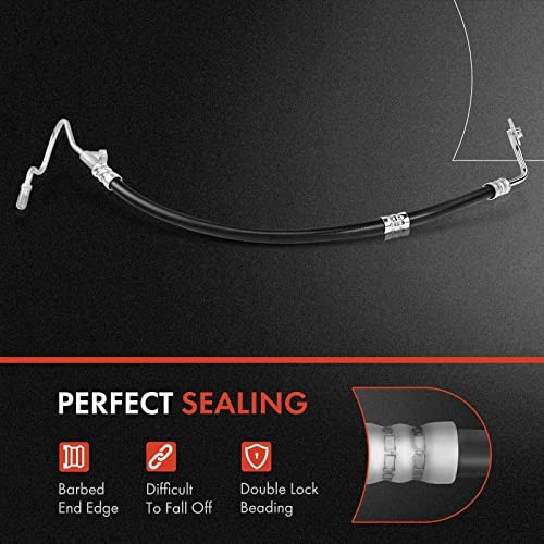 Power Steering Pressure Line Hose Assembly Compatible with Ford Crown