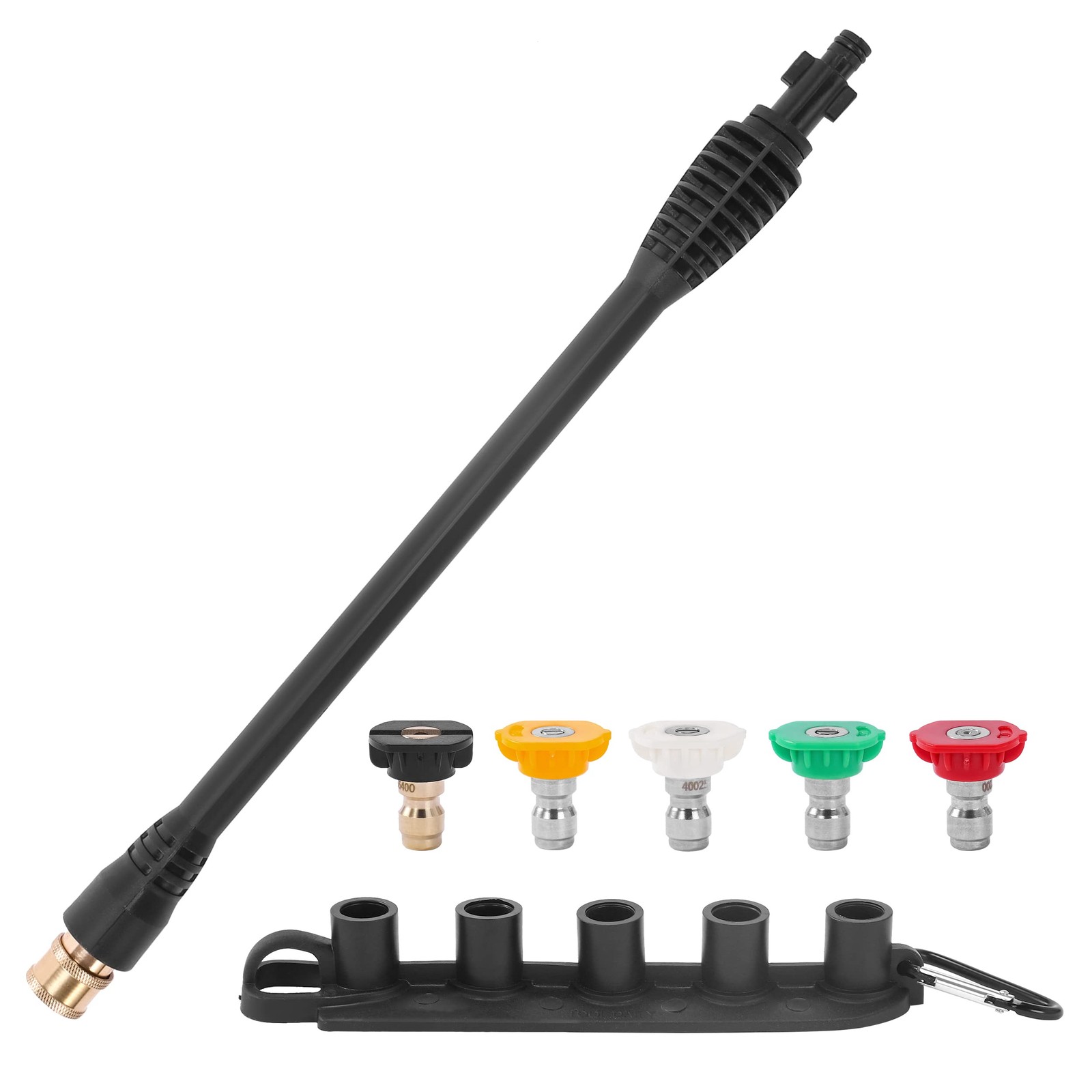 FIXFANS Pressure Washer Wand Replacement, 16 Inch Power Washer Wand with 1/4”…