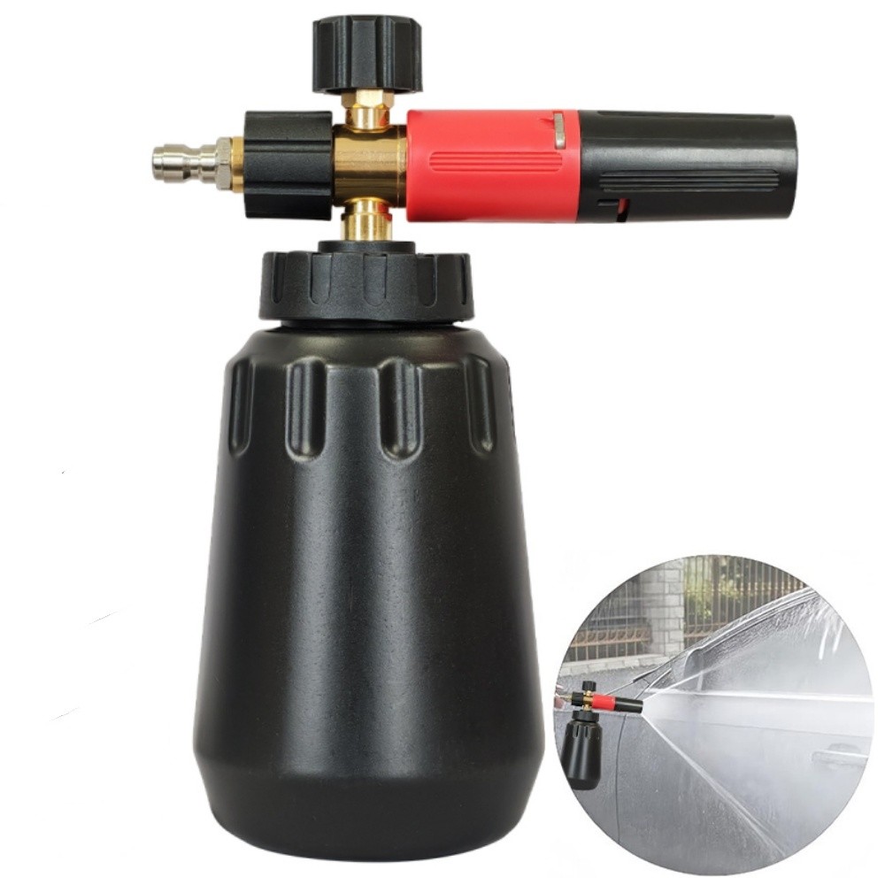 Foam Cannon up to 4000 PSI, Pressure Washer Foam Cannon with 1/4” Quick Connect