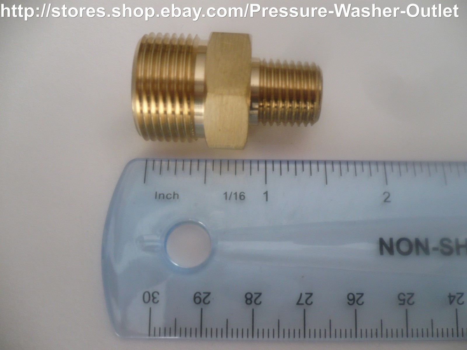 Pressure Washer M22-14mm x 1/4 NPT Male Plug – Karcher Style Twist Adapter