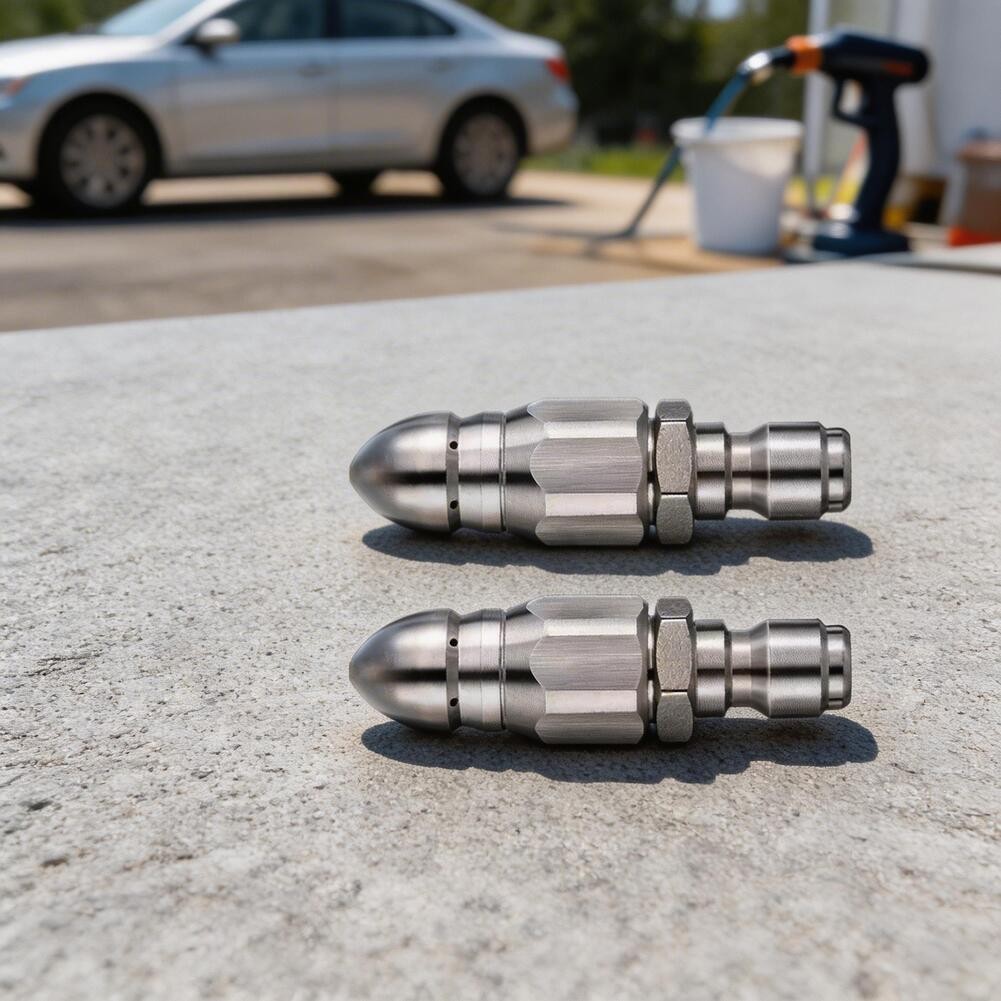 Aluminum Alloy 1/4 Inch For High Pressure Nozzle for Drain Line Scouring