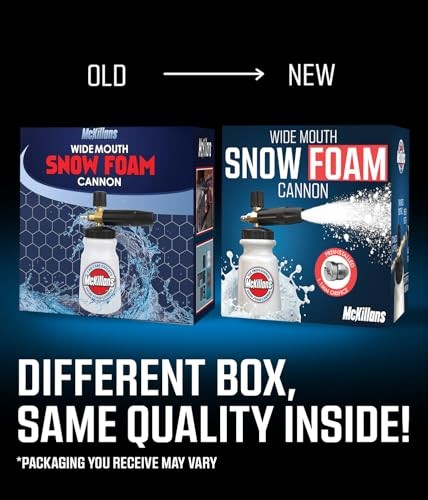 Foam Cannon for Pressure Washer (Wide Mouth) – Car Wash Snow Wide Mouth Bottle