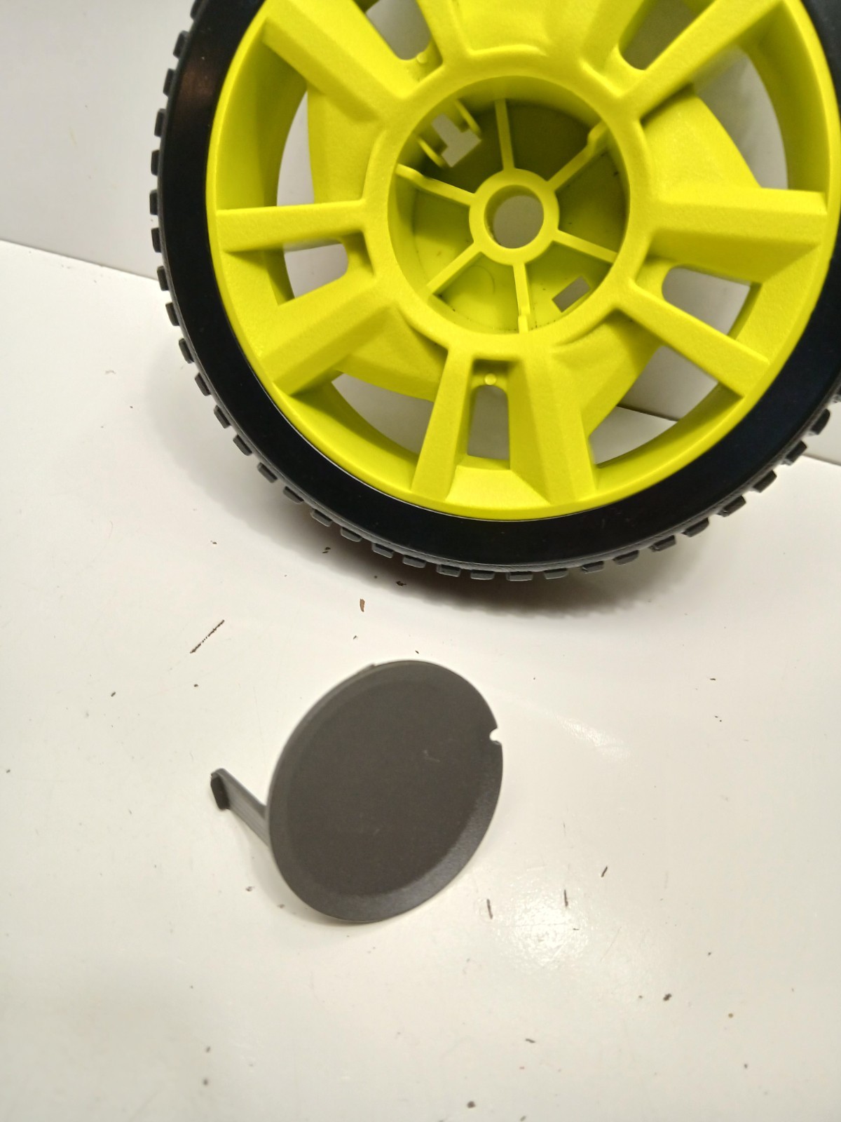 Ryobi OEM Wheel W/Cap Assembly RY142022VNM 2000psi Corded Pressure Washer. #16