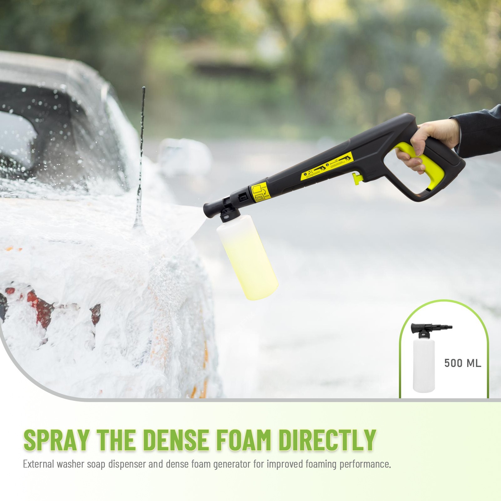 4200PSI 2.5GPM Electric Pressure Washer Portable Electric Power Cleaner Machine