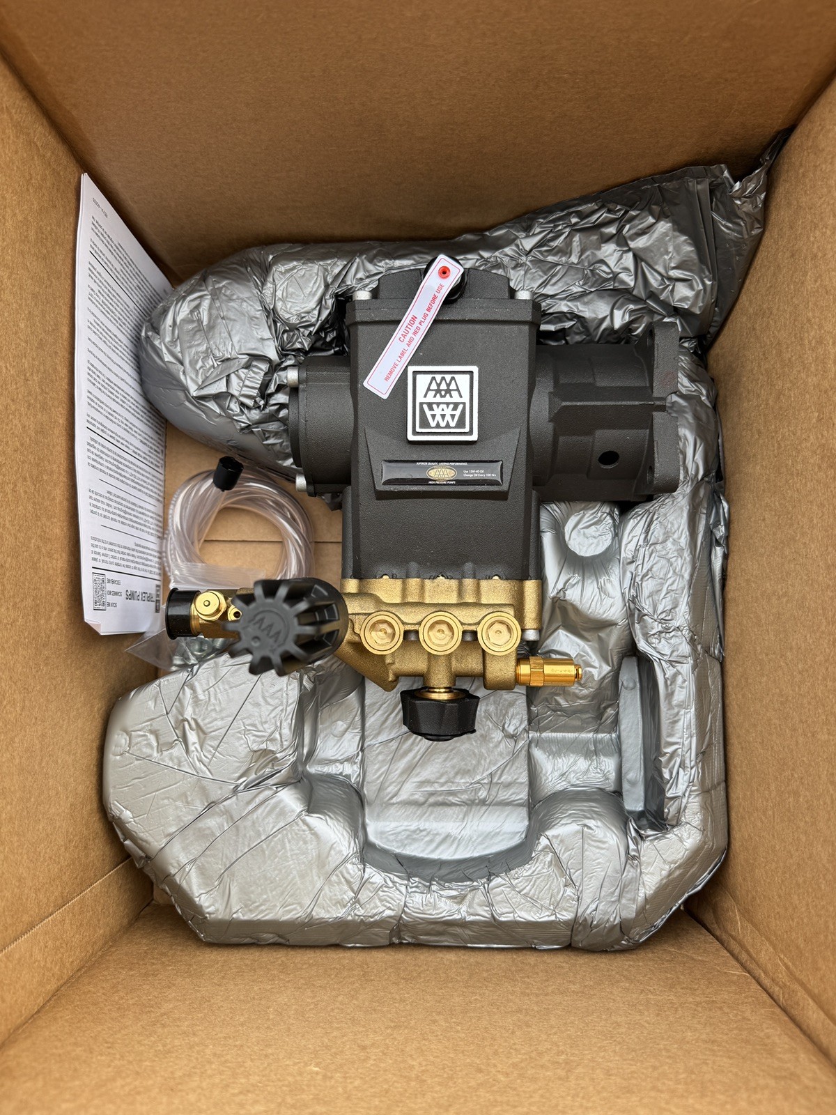 AAA 90037 Triplex Plunger Pump Kit for 3700 PSI Pressure Washers