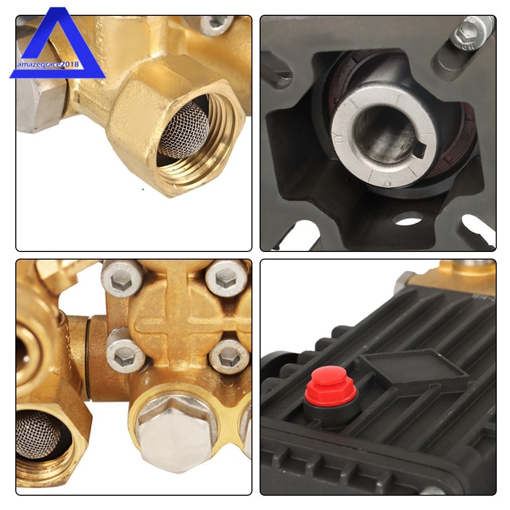 3000 PSI 3.1 GPM 3/4 Inch Shaft Pressure Washer Pump 3WZ-1506.5A