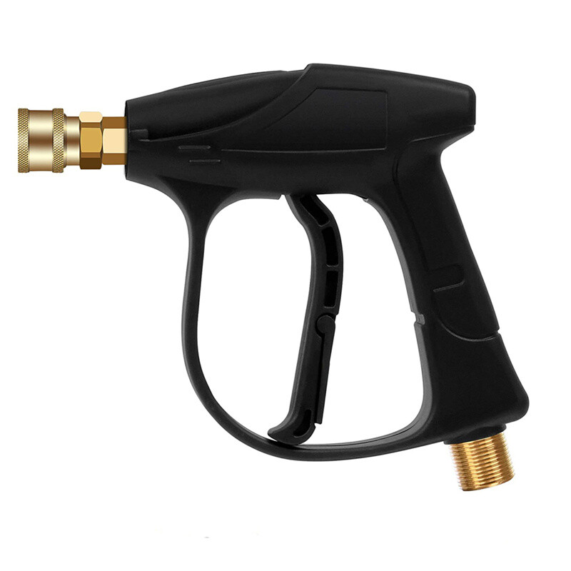 3000 PSI High Pressure Washer Gun Car Wash Foam Spray Short Wand /Nozzle Tips