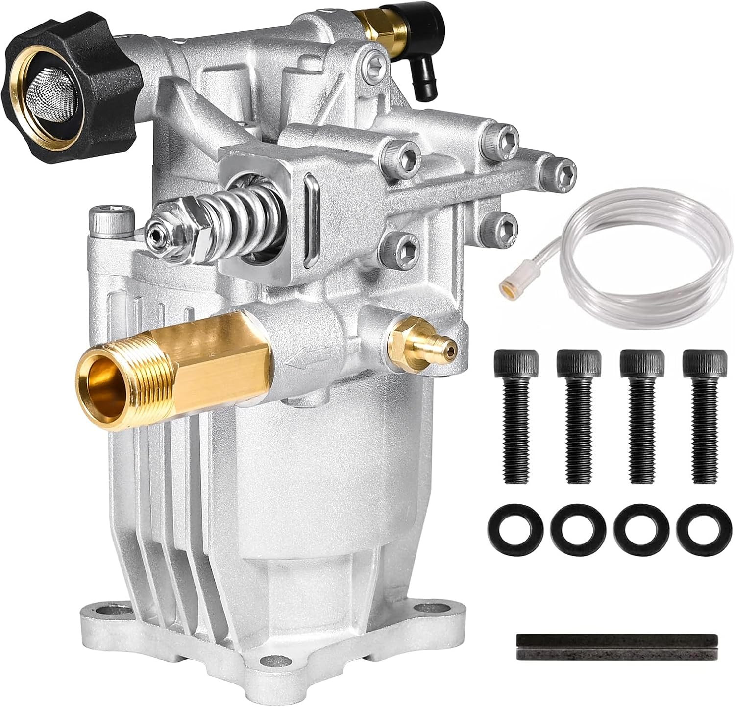 3/4″ Shaft Horizontal Pressure Washer Pump 3400 PSI 2.5 GPM Replacement Pump for