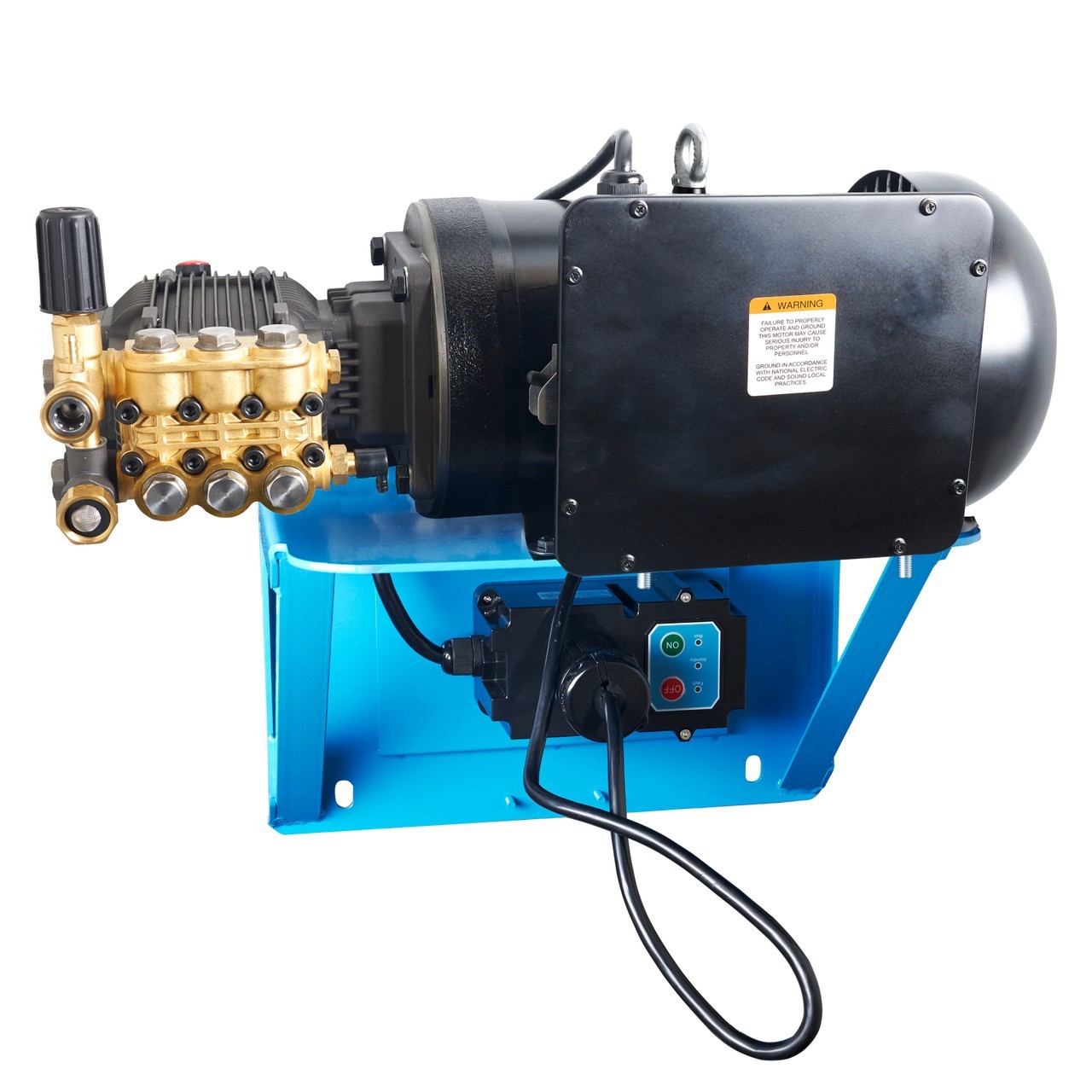 Canpump 1500 PSI 5 GPM Wall-Mount Electric Pressure Washer w/ TSS, 5 HP 240 V