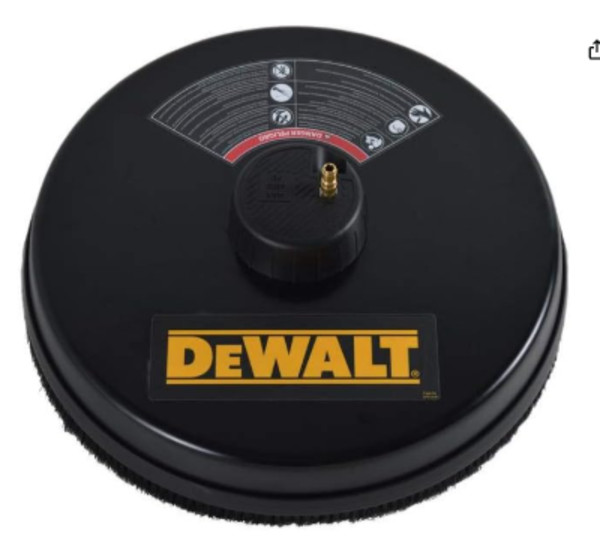 DEWALT DXPW37SC 18″ 3700 PSI Surface Cleaner with Quick Connect Plug #80472