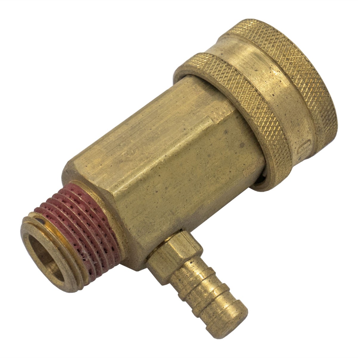 Misc Pressure Washer Parts Brass injection 3/8″M 3/4″ coupler PW-Fit-Soap-QC-38