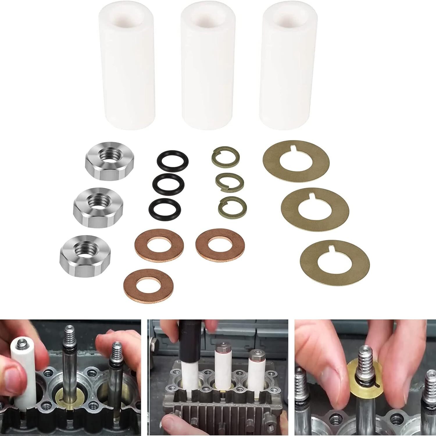 Pump Piston Kit Ceramic Plunger Repair Kit 18mm for Annovi Reverberi RKA AR2546