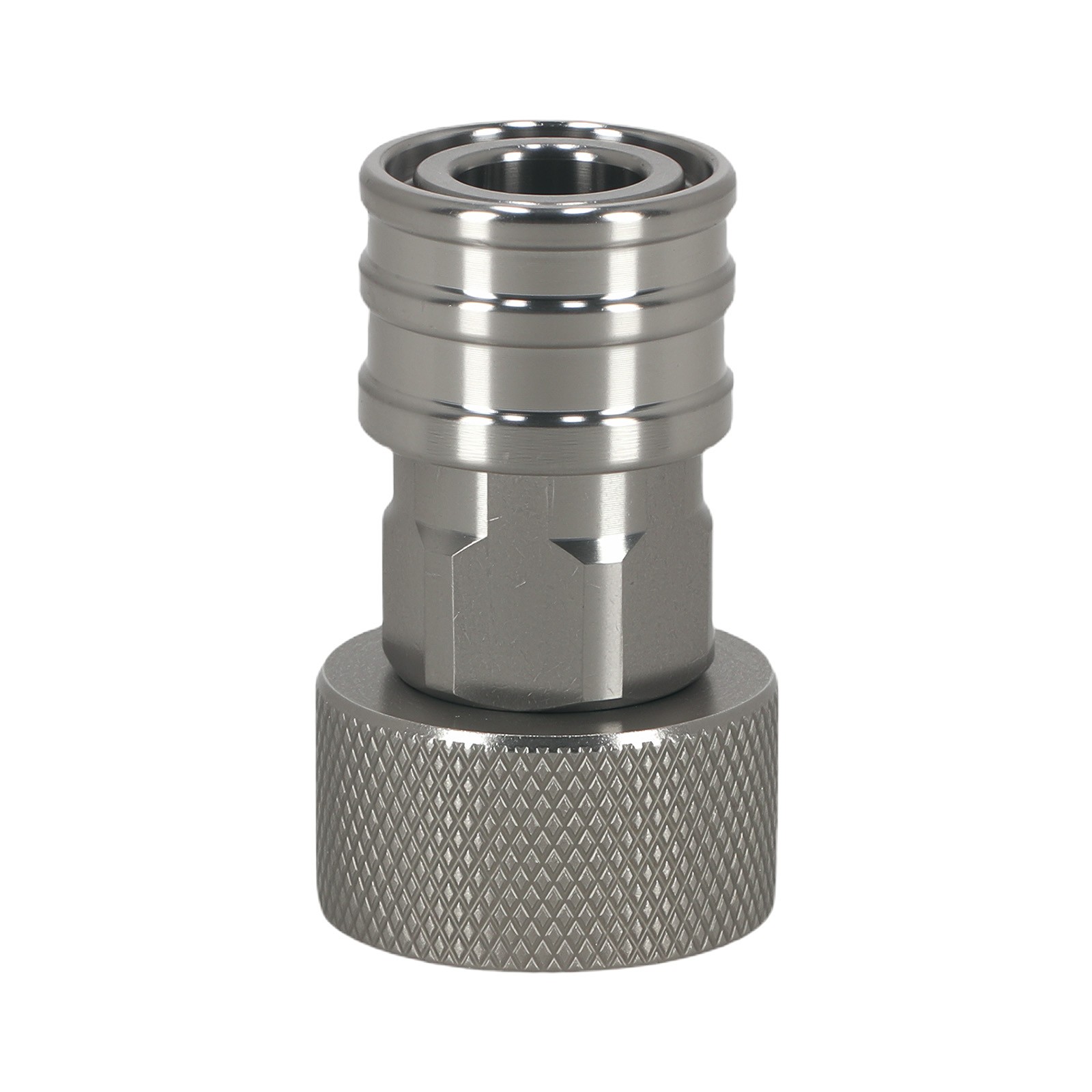 3/4″ GHT Female Adapter to 1/4″ QC Male for Pressure Washer Stainless Steel