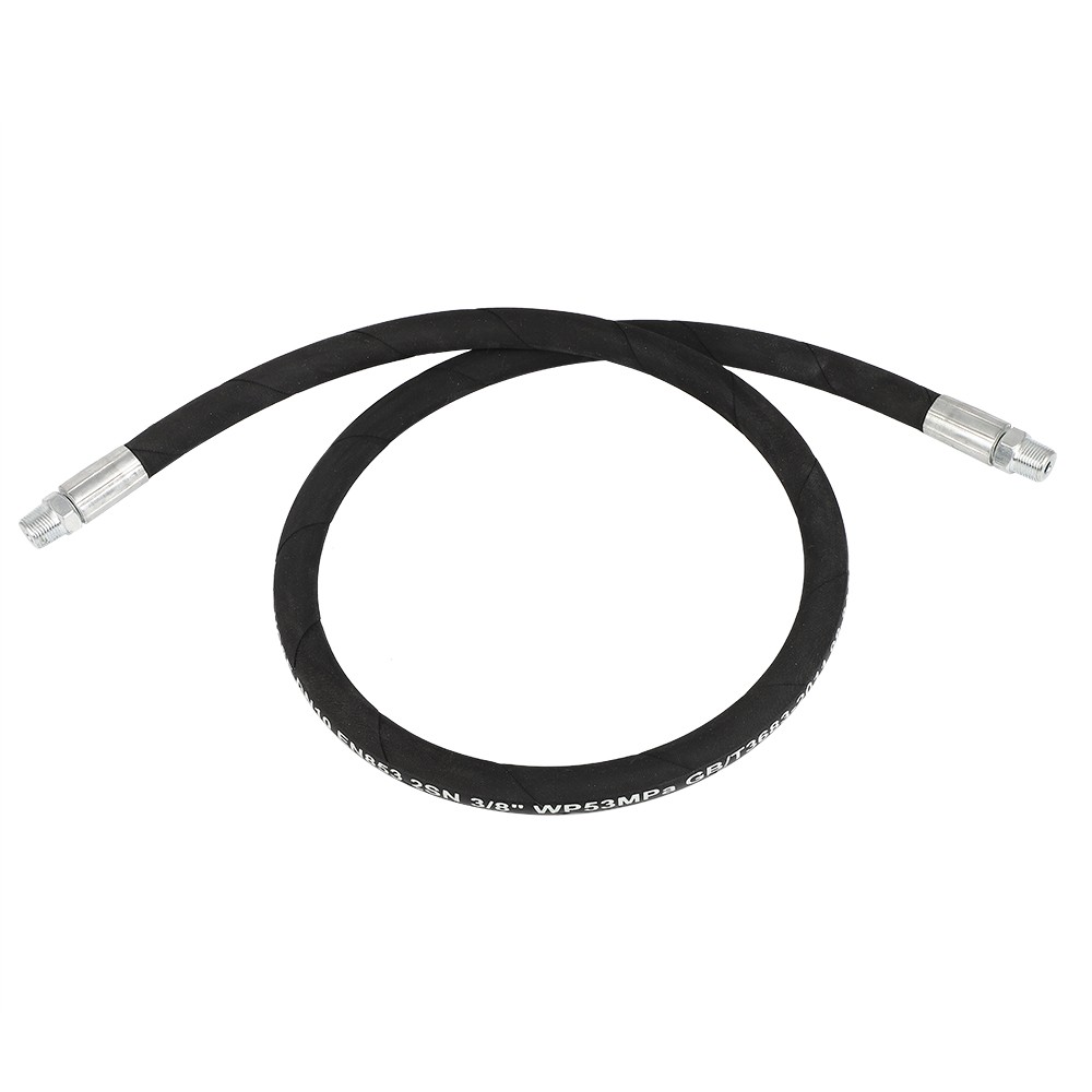 4000PSI Pressure Washer Whip Hose – Swivel 4 FT 3/8 NPT Solid + M22 Female