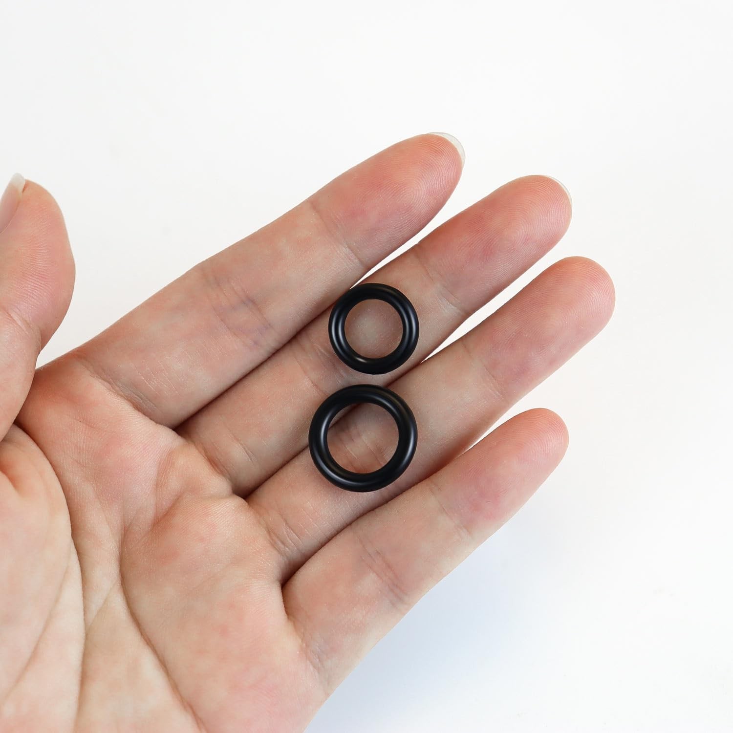 40PCS Pressure Washer O-Rings for 1/4 & 3/8 Quick Connect Couplers Black