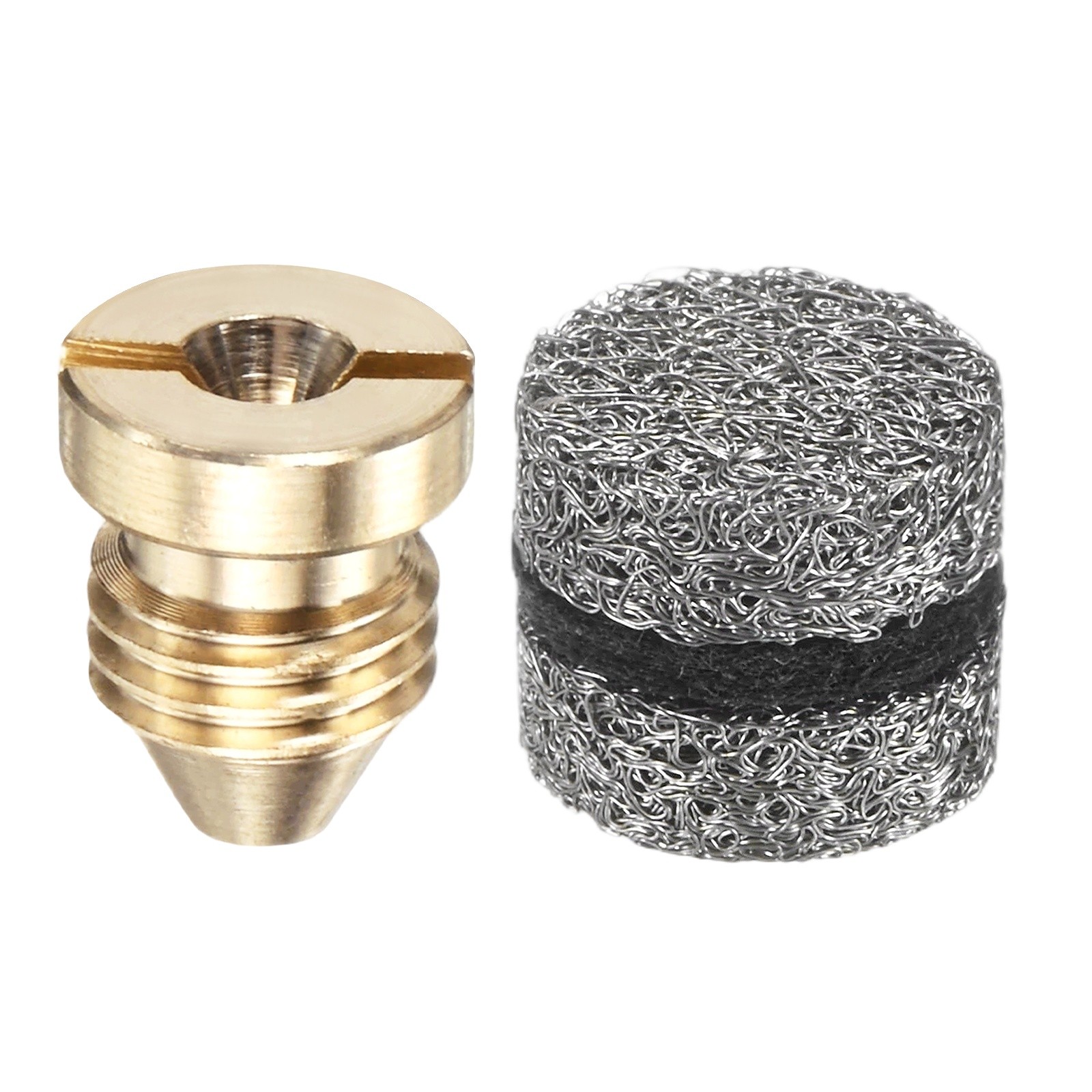 1-Set 1mm Copper Orifice Foam Cannon Nozzle and Three Layer Foam Maker Meshes
