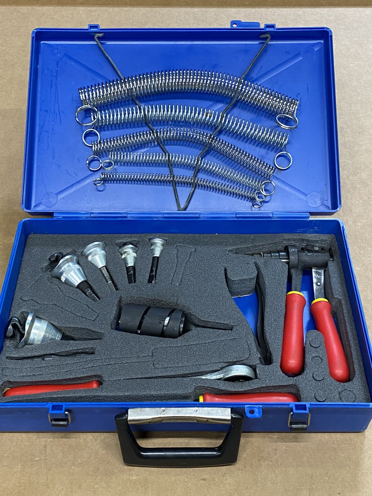 Kauno Koskinen Pipe Tube Expander Tool Kit Made In Finland 1” 3/4” 5/8” 1/2” 3/8