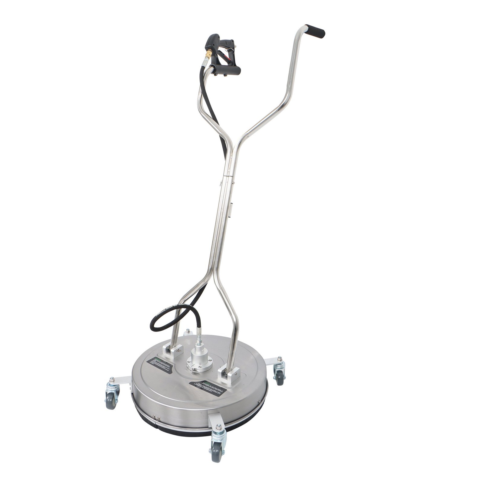Pressure Washer Surface Cleaner w/ Handles & Wheels Quick Connect 20Inch